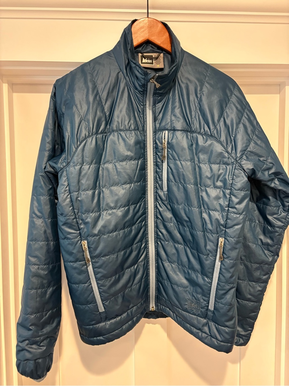 REI Men’s Quilted Puffer Jacket - Slate Blue